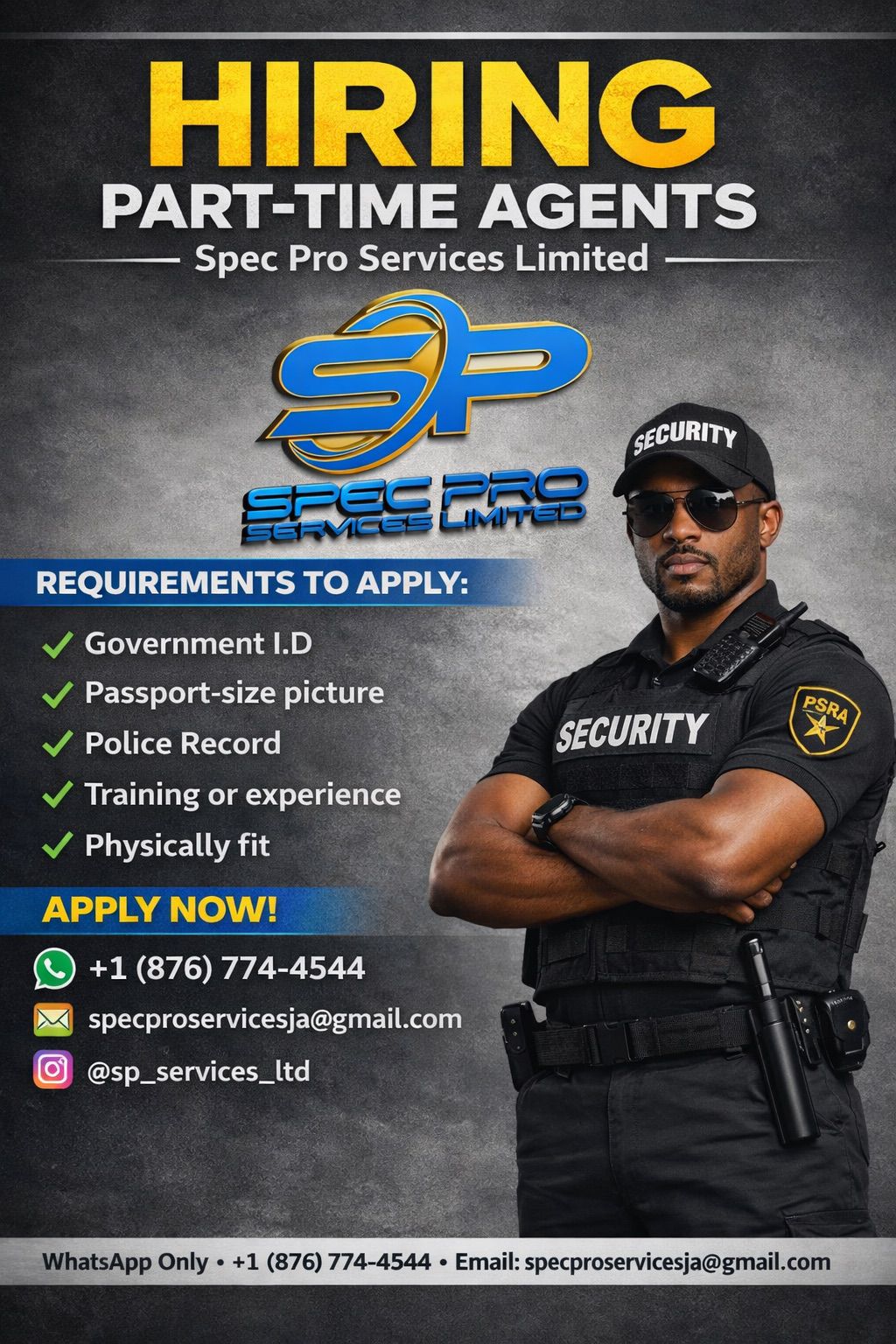 Current recruitment notice